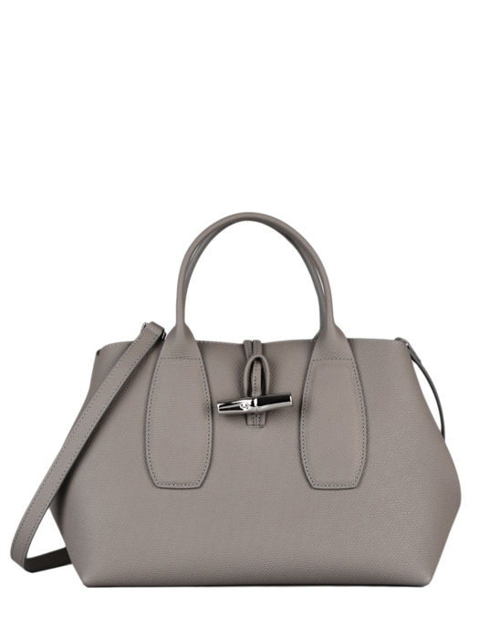 Longchamp Roseau Handbag Gray