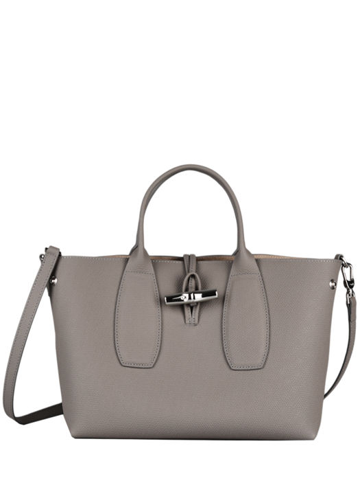 Longchamp Roseau Handbag Gray