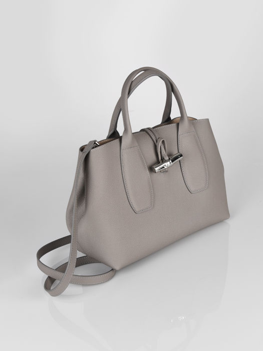 Longchamp Roseau Handbag Gray