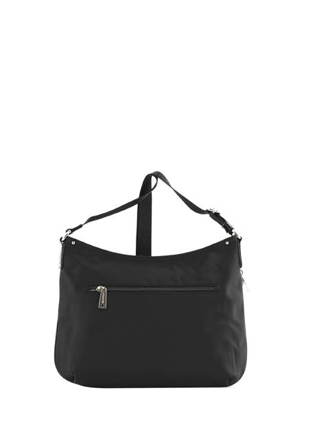Sac BandouliÃ¨re Basic Pompom Lancaster Noir basic pompom 38 vue secondaire 3