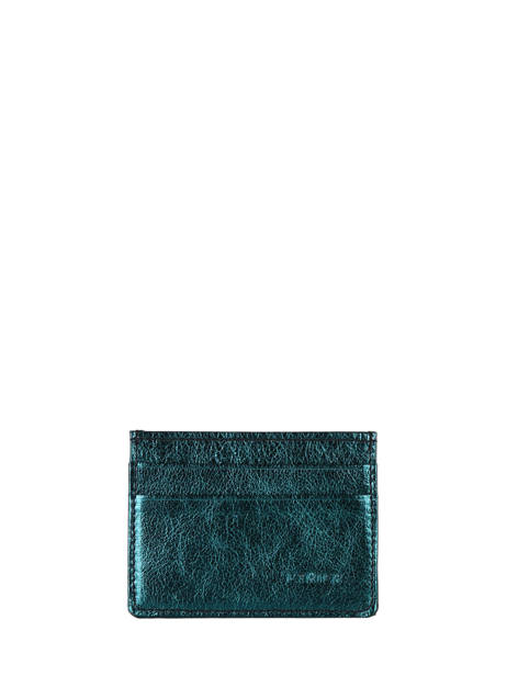 Card Holder Leather Etincelle Irisée Etrier Green etincelle irisee EETI011