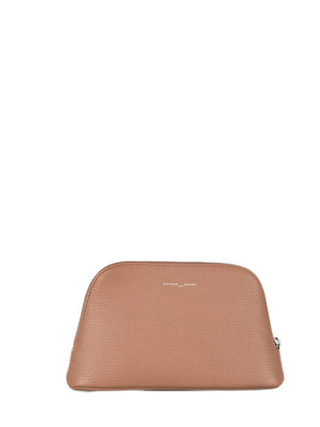 Leather Zip Pouch Nathan baume Brown nathan 4 other view 2