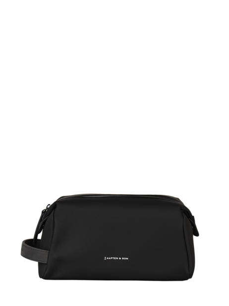 Toiletry Kit Kapten and son Black travel WINDSOR