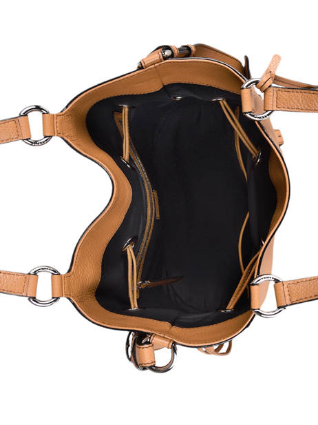 Medium Leather Bucket Bag Premier Flirt Python Lancel Brown premier flirt A10529 other view 4