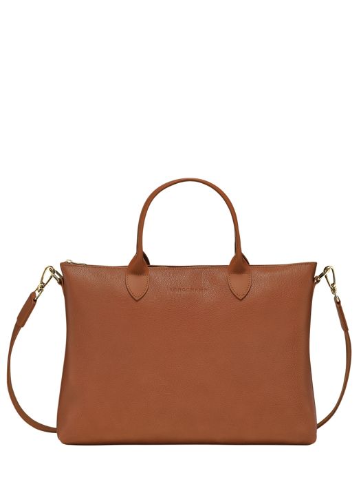 Longchamp Le foulonné Serviette Marron