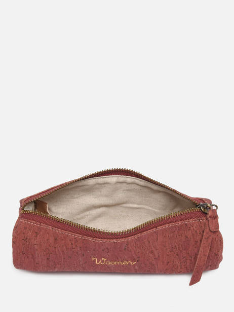 Pouch Woomen Red coquelicot WCOL92 other view 1