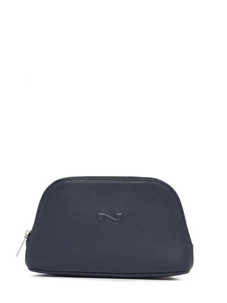 Leather Zip Pouch Nathan baume Blue nathan 4