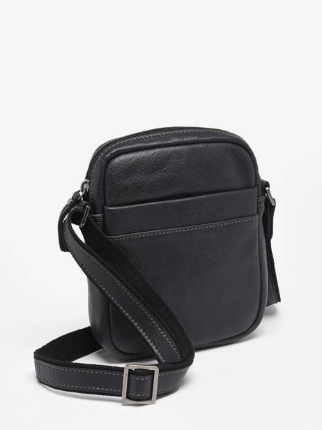 Sac Bandoulière Spider Cuir Etrier Noir spider ESPI704S vue secondaire 2