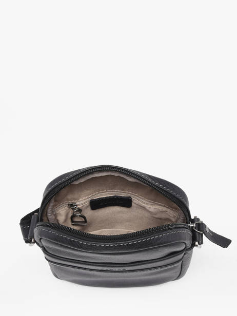 Sac Bandoulière Spider Cuir Etrier Noir spider ESPI704S vue secondaire 3