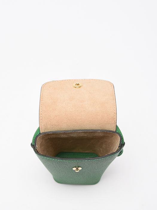 Longchamp Epure Ipod case / cd holder Green