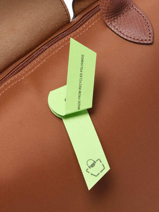 Longchamp Le pliage green Travel bag Brown