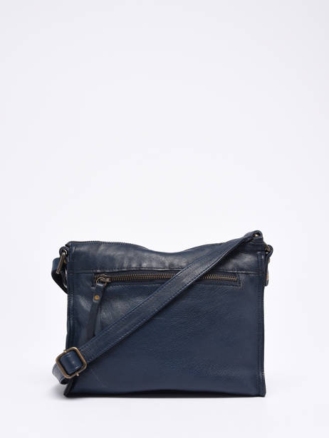 Crossbody Bag Cow Leather Basilic pepper Blue cow BCOW58 other view 4