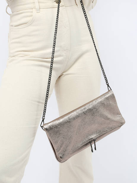 Shoulder Bag Nine Leather Milano Brown nine NI22112N other view 1