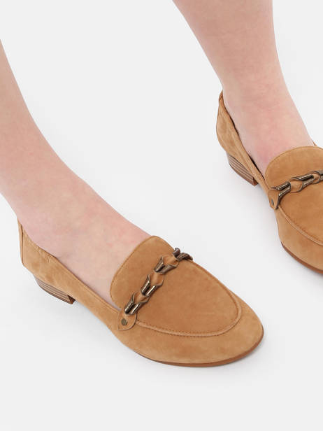Moccasins Zanga In Leather Mam'zelle Brown women CSIRK28 other view 2