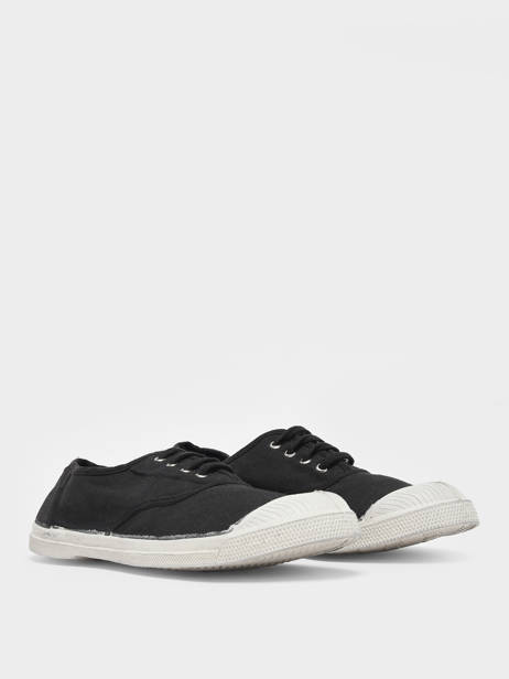 Sneakers Bensimon Black women F15004 other view 3