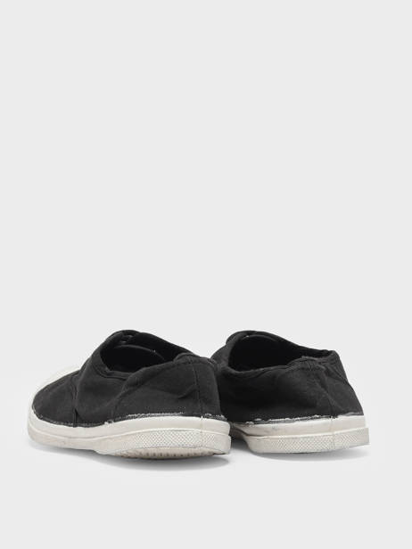 Sneakers Bensimon Black women F15004 other view 4