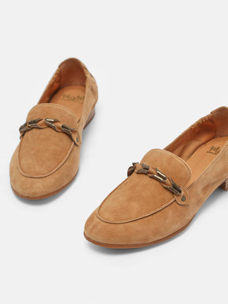 Moccasins Zanga In Leather Mam'zelle Brown women CSIRK28 other view 3