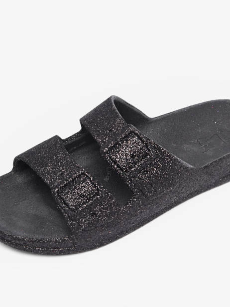 Claquettes Transoco Cacatoes Noir women TRANCOSO vue secondaire 1