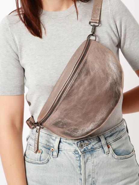 Leather Nine Belt Bag Milano Brown nine NI21123 other view 1
