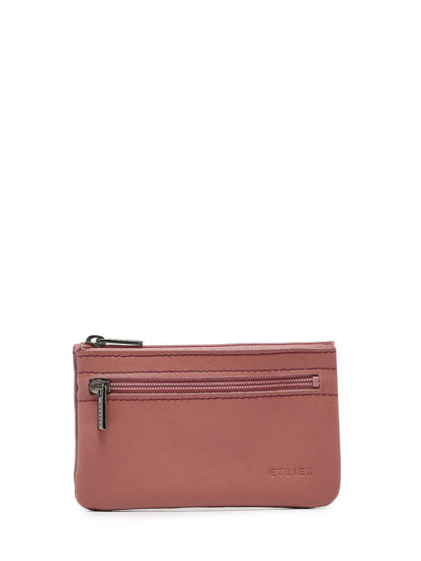 Coin Purse Paris Leather Etrier Pink paris EPAR612 other view 2